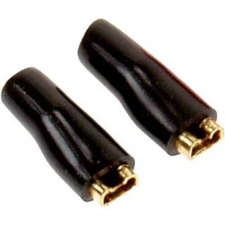 Sort højttalerstik 2,8mm 50 stk