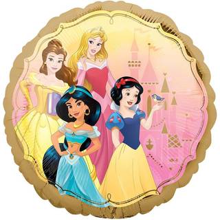 Folieballon Disney Prinsesser, 43 cm