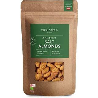 Guru Snack Gourmet Salt Mandler Økologisk - 120 g
