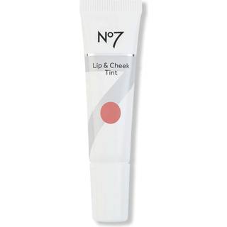 No7 Lip & Cheek Tint - Dusk Pink - Lätt läpp- och kindfläck för Rosy Lips & Natural Face Blush - Multipurpose Makeup for Lips & Cheeks (10 ml)
