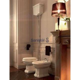 Lavabo Retro toilet m/S-lås samt klassisk træk & slip i krom