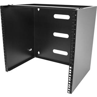 StarTech.com 10U Wall Mount Rack, 19 Wall Mount Network Rack, 14 inch Deep (Low Profile), Wall Mounting Patch Panel Bracket for Network Switches, IT Equipment, 77lb (35kg) Capacity - Network Equipment Rack (RACK-10U-14-BRACKET) Monteringsbeslag for netvæ