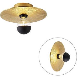 Oriental loftslampe guld - Konge