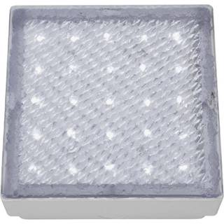LED indbygget gulvlampe Walkover, IP68 15x15cm