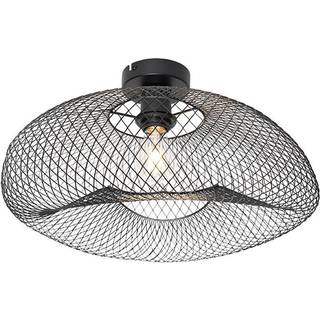 Moderne loftslampe sort - Zora