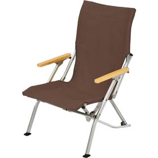Snow Peak Low Beach Chair Brown