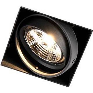 Nedfældet spotlight sort GU10 AR70 Trimless - Oneon