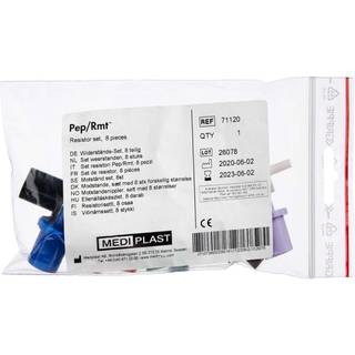 PEP Modstande 1,5-6,0 mm assorteret - 8 stk.