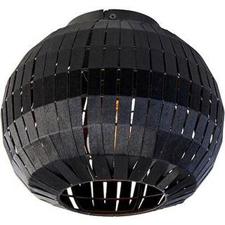 Moderne loftslampe sort 26 cm - Zoë