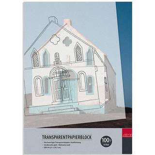 Transparent A4-blok 100 g/m²