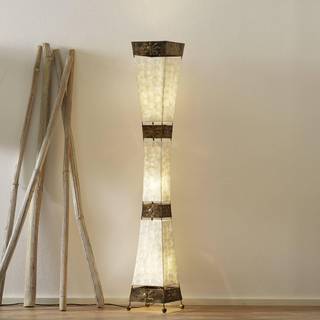 Paul Neuhaus gulvlampe Abuja, perlemor, 150 cm, 3 lyskilder, E27