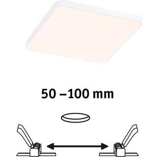 Paulmann Veluna Edge LED til indbygning IP44 3000K 12x12cm
