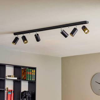 Loftspot Eye Spot med 6 lyskilder, sort