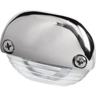 Trinlys belysning Hella Easy Fit, indbygget, rustfrit stål, LED, 12 / 24 V, 0.5 W, med hvidt skær
