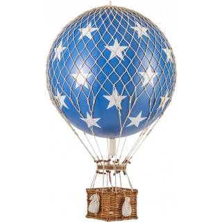 Authentic Models Royal Aero Luftballon 32x56 Cm - Dekorative Accessories Papir Blue Stars - AP163BS
