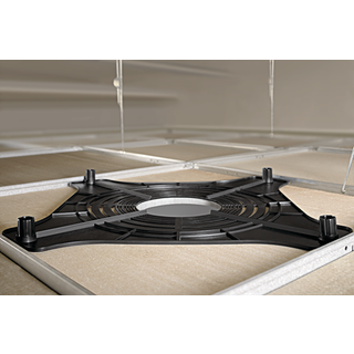 Hellermann Downlight afdækning spot ø 75-314mm bk