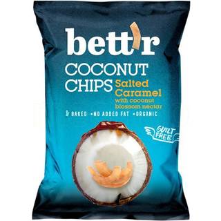 BETT'R Kokoschips M Saltet Karamel (40 g)