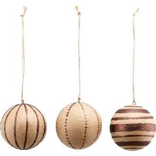 House Doctor Ornament Craft Julepynt Craft glitter dia: 8 cm
