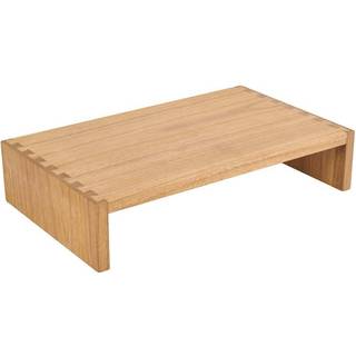 Kirigen Monitor Stand Wood -Desk Stand Wood til computer/b?rbar/tv -printer - Monitor Arms & Stands Desk Riser for Office Arrang?rer - Desktop Wo