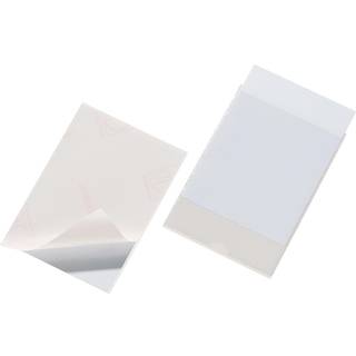 Durable selvklæbende lomme pocketfix® 148x105mm klar, 10 stk