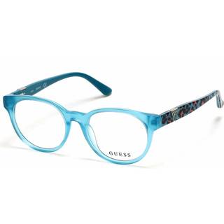 Guess GU9202 087 47 Briller Mænd Blue - Transparent Turquoise Blue - 47mm