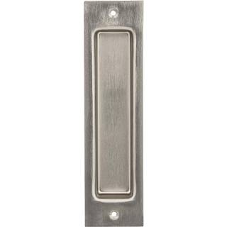 National Hardware National MFG CO N187024 SN Flush Barn Door Pull 8 """" Satin Nickel