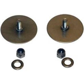 Design4Bath TB0138 Monteringsbakke rund, 2-pak Ø 30 mm, M4 X 15 mm