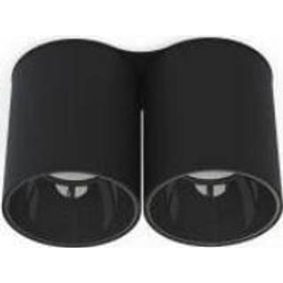 Loftlampe Eye Tone II, sort