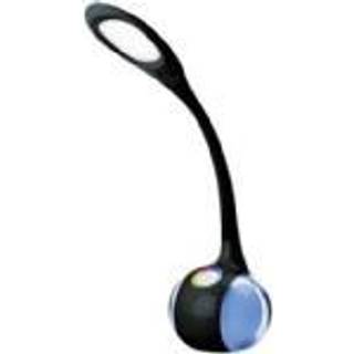 PLATINET Skrivebordslampe 7W med Nattelys - Sort