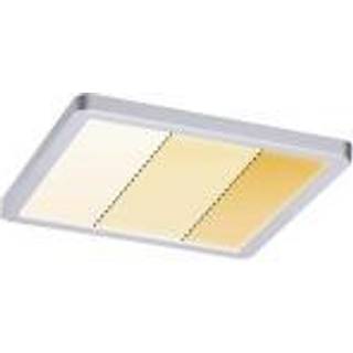 Paulmann Areo Panel dimtowarm, kantet, krom 17,5cm