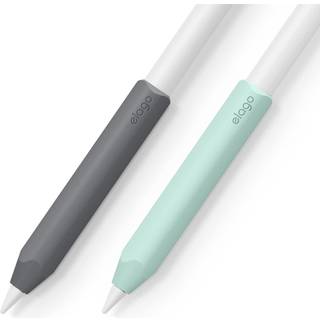 Elago Grip Silicone Holder (Apple Pencil 2) - Grå/mint