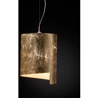 Papiro pendellampe, Ø 26 cm, guld