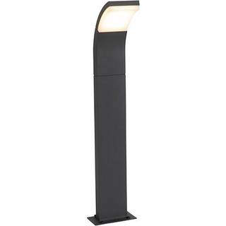 Moderne udendørs stolpelampe antracit 60 cm inkl. LED IP54 - Litt