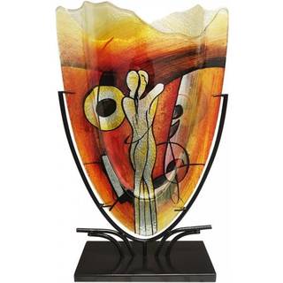 Glasvase Let's Dance & Smedestativ, H 47,5cm - Benjamin