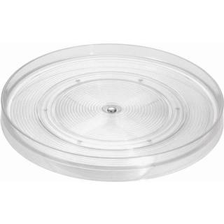 Turntable (lav) - Transparent - 28,7cm x 28,7cm x 4,3cm - Sabina