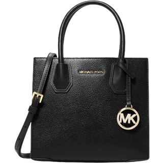 MK Mercer Medium Pebbled Leather Crossbody Bag - Black - Michael Kors - ONE SIZE