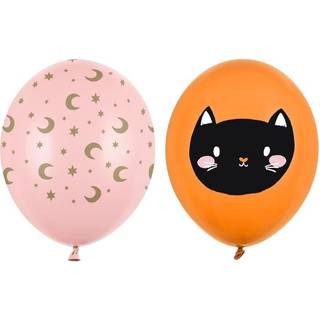 50 stk. Hocus Pocus latexballoner pastelorange & pink 30 cm – stærke festballoner