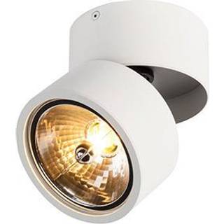 Moderne spotlight hvid rund justerbar - Go Nine