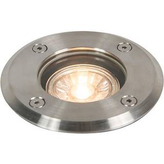 Udendørs jordspot stål 11 cm IP67 - Basic Round