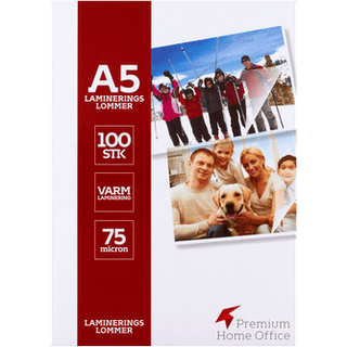 A5 lamineringslommer varm 100 stk.
