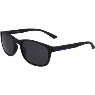 Calvin Klein Mand CK20544S 001 Solbriller Plast Sort Firkantet Normal