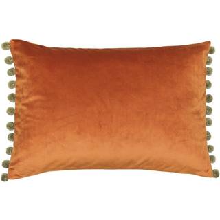 Riva Paoletti Riva Paoletti Rust/Khaki 35 x 50cm Fiesta Velvet Cushion