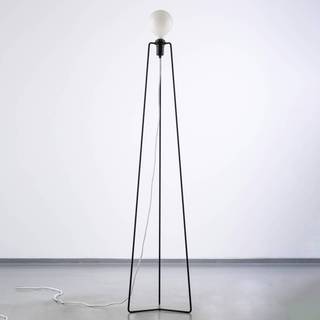 Grupa Model 3 Gulvlampe Sort/Hvid