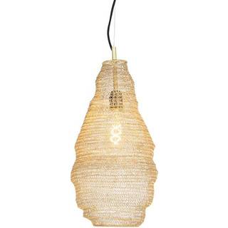 Oriental pendellampe guld - Nidum Rombo