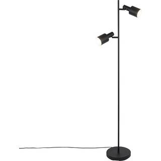 Moderne gulvlampe sort 2-lys - Stijn