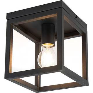 Industriel Loftlampe Sort Stål - Cage
