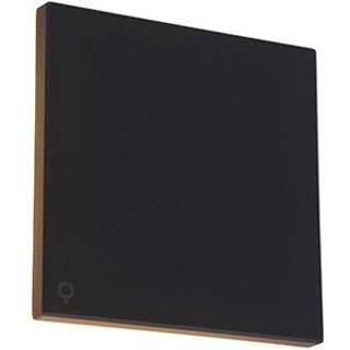 Design væglampe grå aluminium 15 cm inkl. LED 9W - Skyf