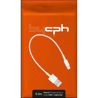 Leki USB til Lightning lade- og datakabel 0,2m - Hvid