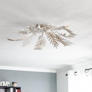 Felce loftlampe som bregne, elfenben, 70 x 70 cm