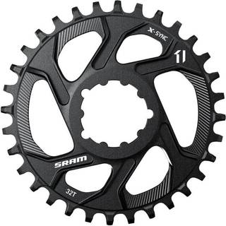 SRAM Klinge Spiderless X-Sync GXP sort-26T 11.6218.018.006